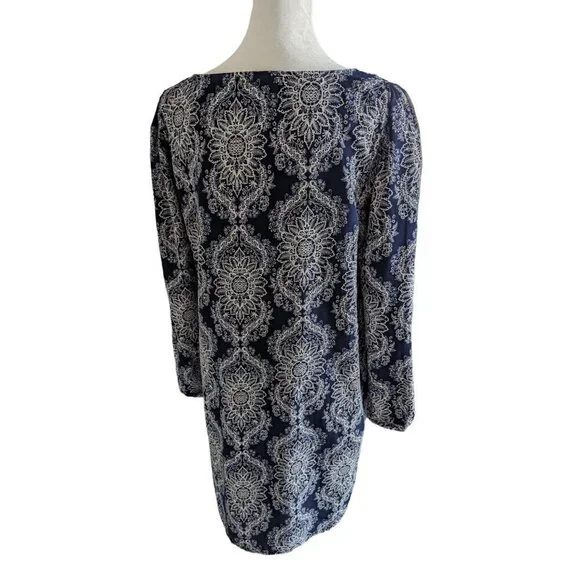 Honey Punch Embroidered Shift Dress - Picture 2 of 11